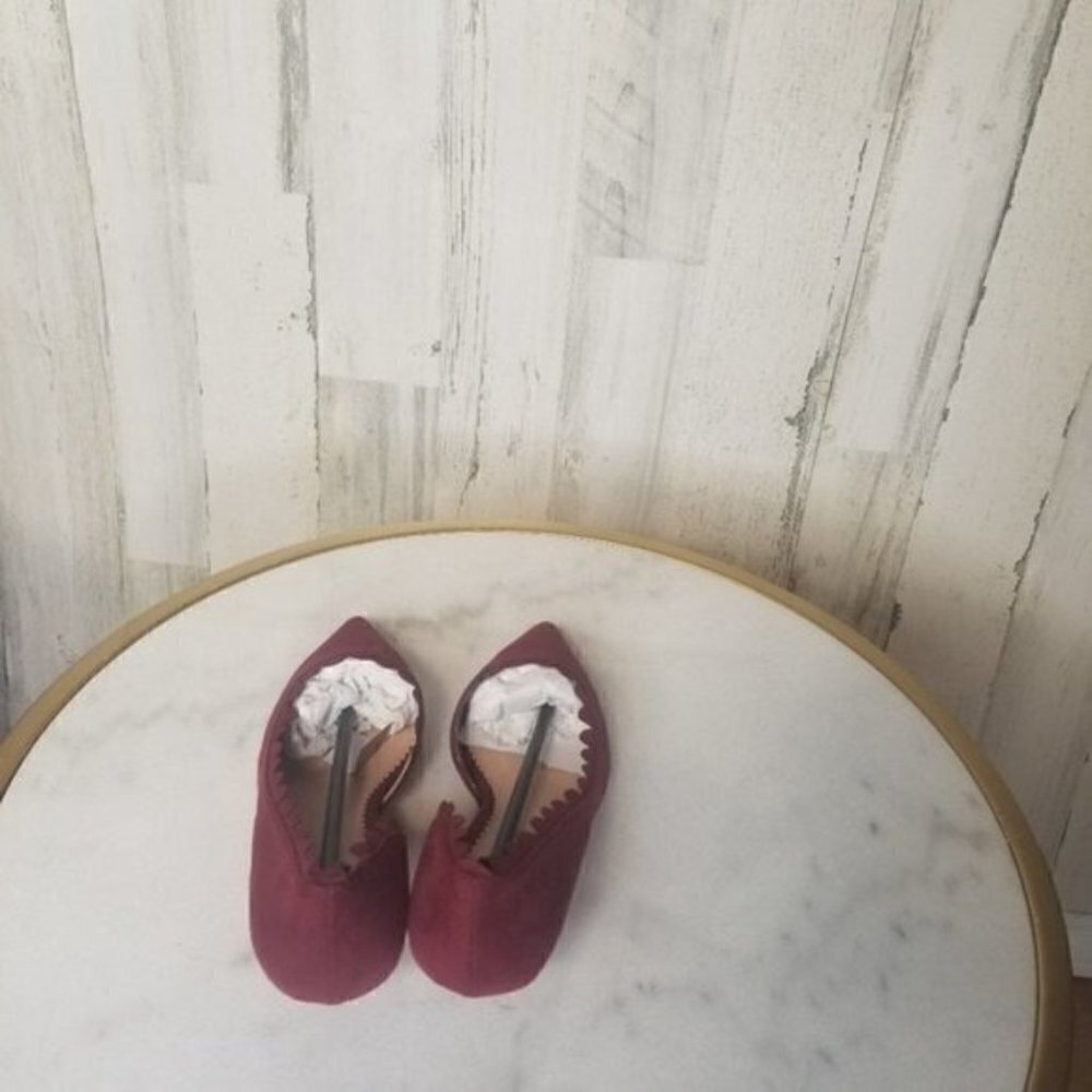 Journee Collection TAAVI PUMP Red Wine 5½M - Picture 4 of 7